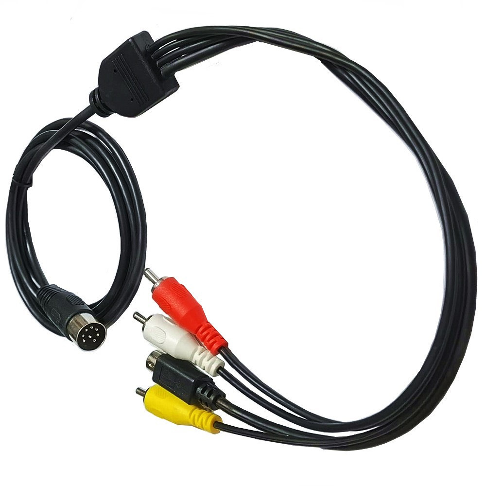 Din 8 Pin to S-Video 4pin Male – Musical Instrument Video recenzja i cena