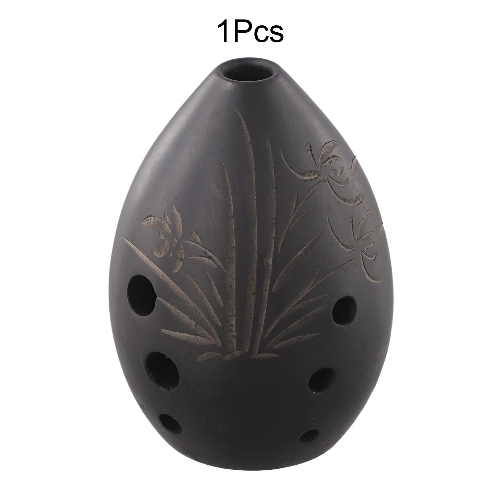 Black 8 Hole Ocarina Clay Xun  – Musical Instrument Xun recenzja i cena