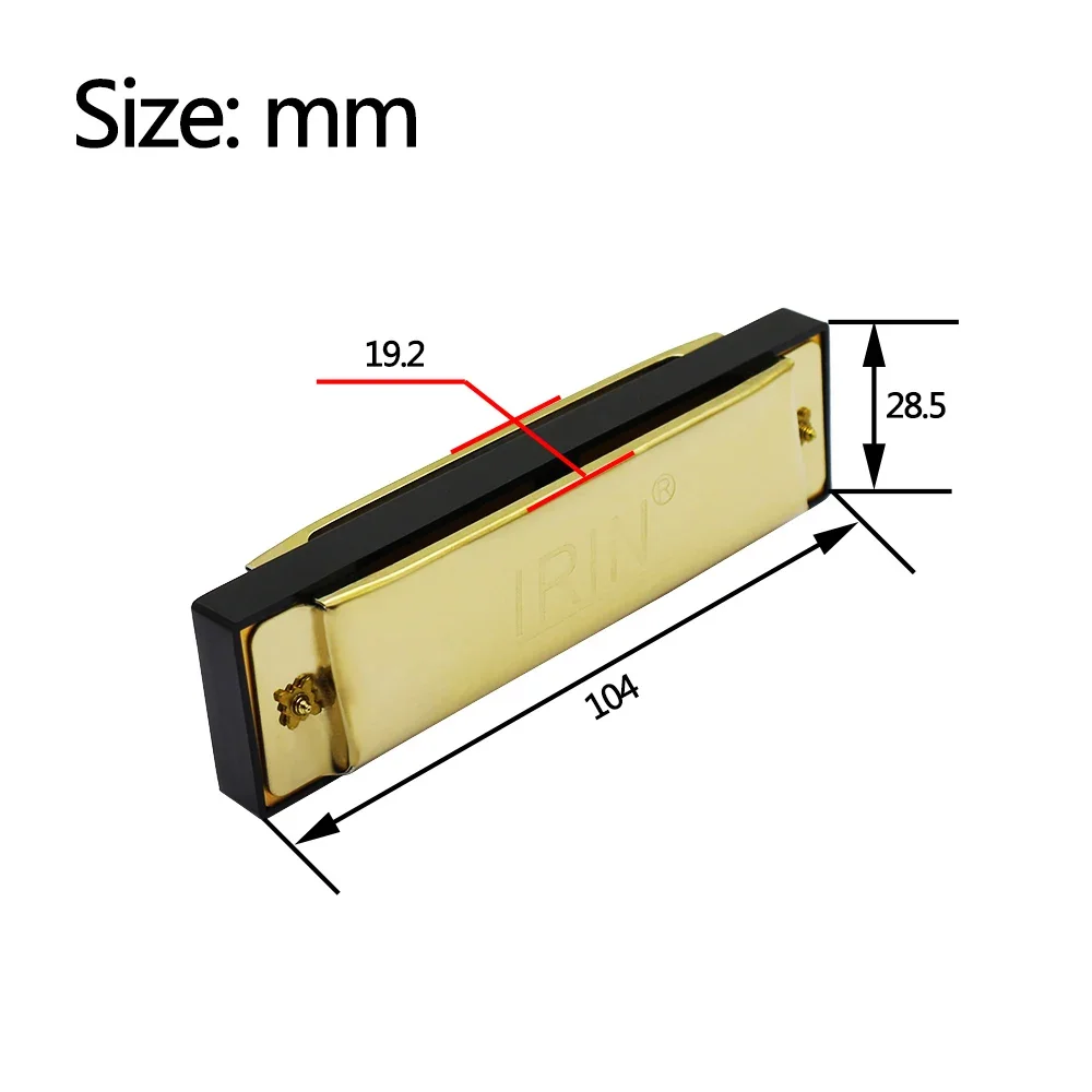 IRIN Harmonica 10 Hole 20 Tone – Musical Instruments Names recenzja i cena