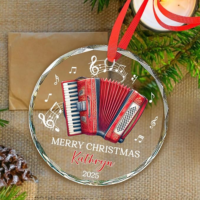Accordion Lover Christmas Orna – Musical Instruments Names recenzja i cena