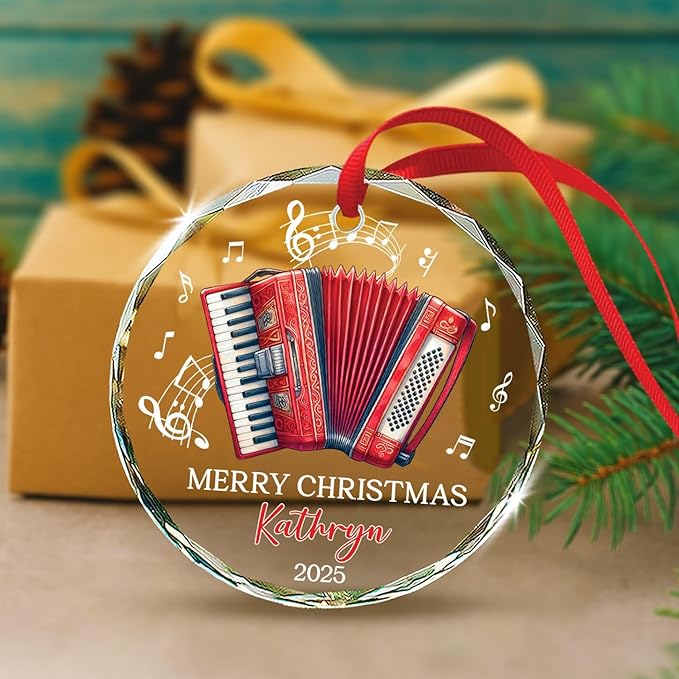 Accordion Lover Christmas Orna – Musical Instruments Names recenzja i cena