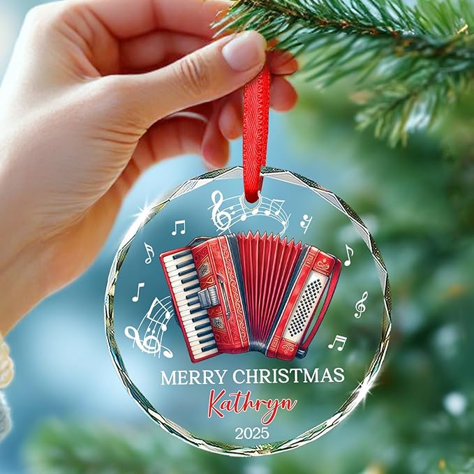 Accordion Lover Christmas Orna – Musical Instruments Names recenzja i cena