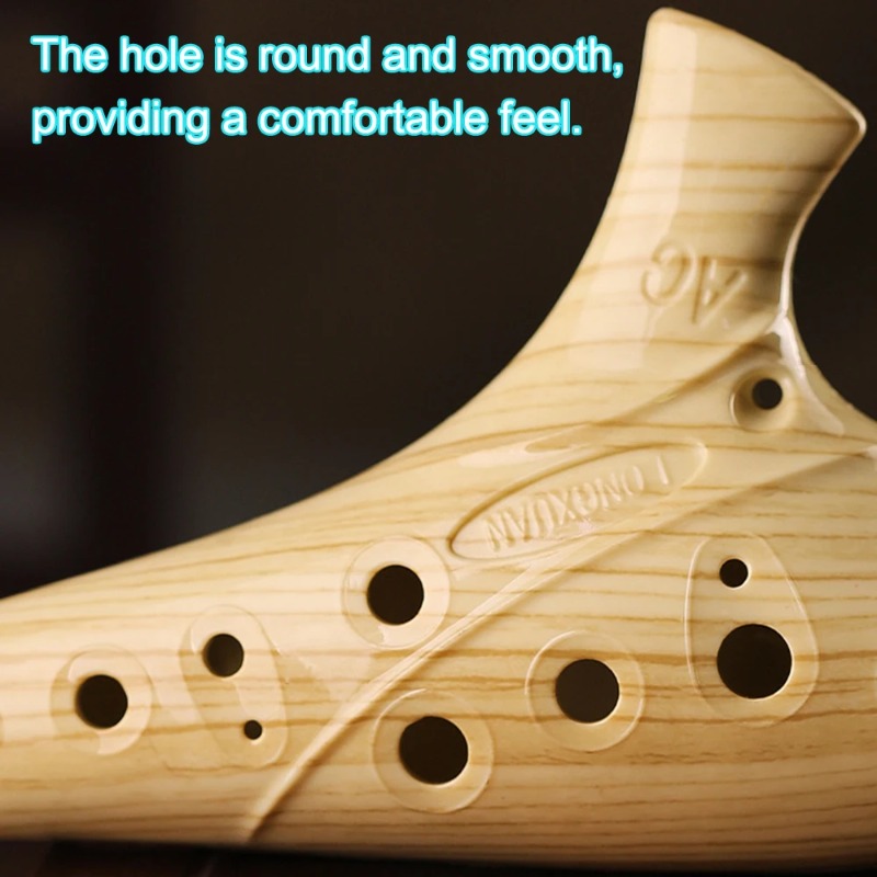 12 Hole Ocarina for Beginners  – Musical Instrument Easy To Learn recenzja i cena