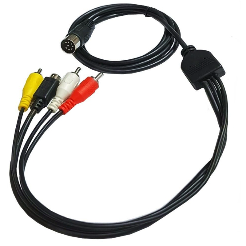 Din 8 Pin to S-Video 4pin Male – Musical Instrument Video recenzja i cena