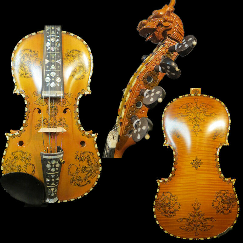 4/4 Hardanger Fiddle Norwegian – Musical Instrument Fiddle recenzja i cena