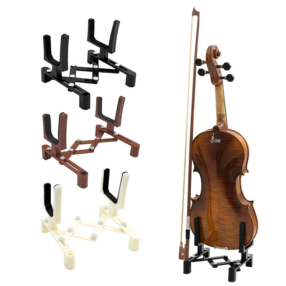Adjustable Violin Stand Holder – Musical Instrument Fiddle recenzja i cena