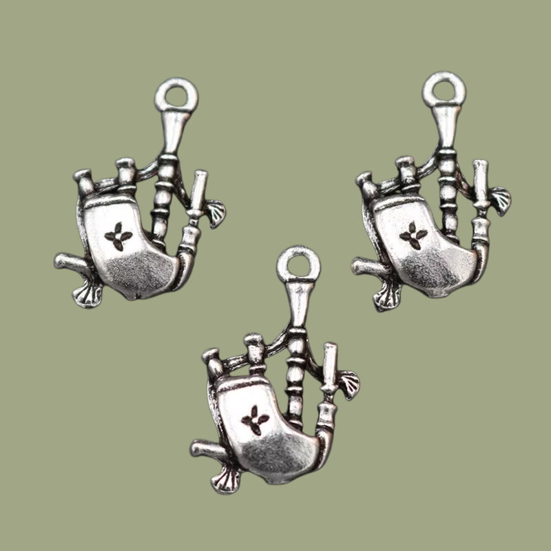 10pcs Silver Plated Scotland M – Musical Instrument Of Scotland recenzja i cena