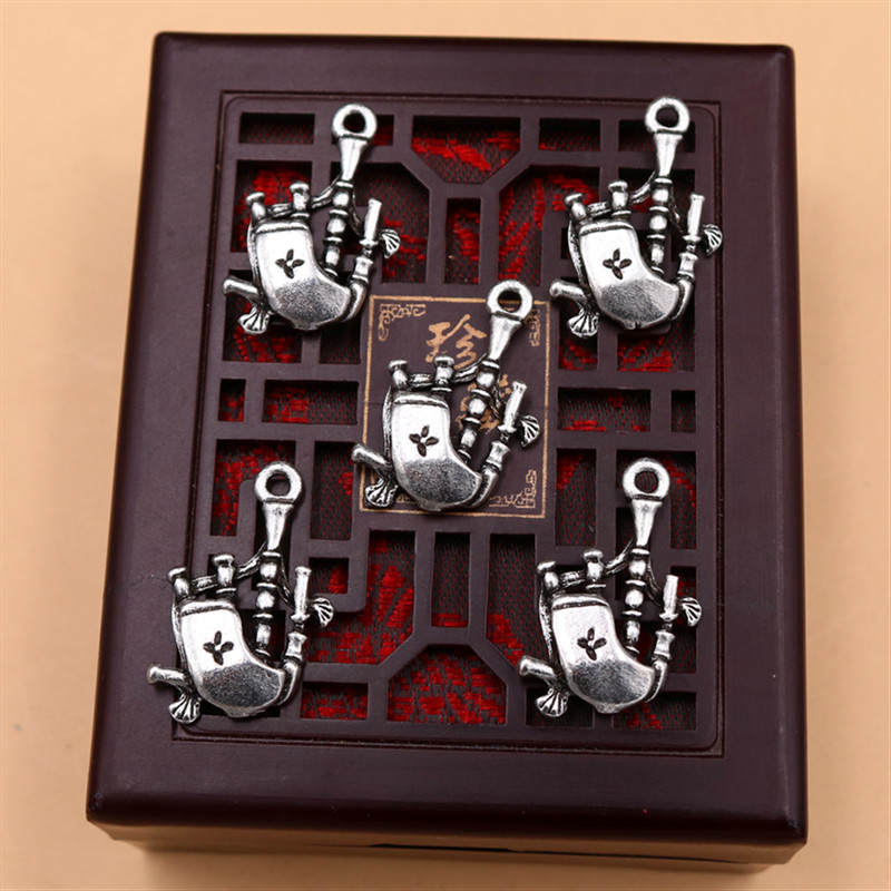 10pcs Silver Plated Scotland M – Musical Instrument Of Scotland recenzja i cena