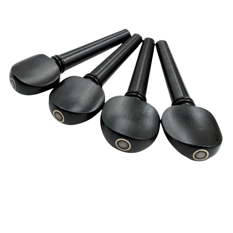 4pcs Ebony Violin Tuning Pegs  – Musical Instrument Fiddle recenzja i cena