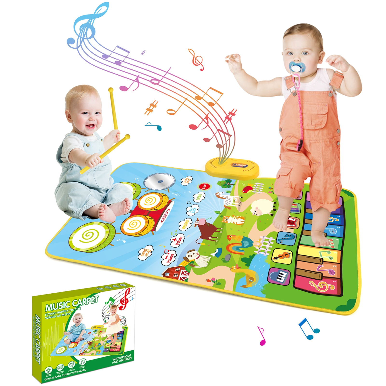 80x50cm Toddler Musical Piano  – Musical Instruments Names recenzja i cena