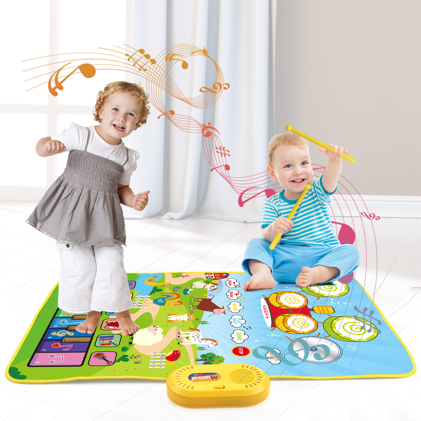 80x50cm Toddler Musical Piano  – Musical Instruments Names recenzja i cena