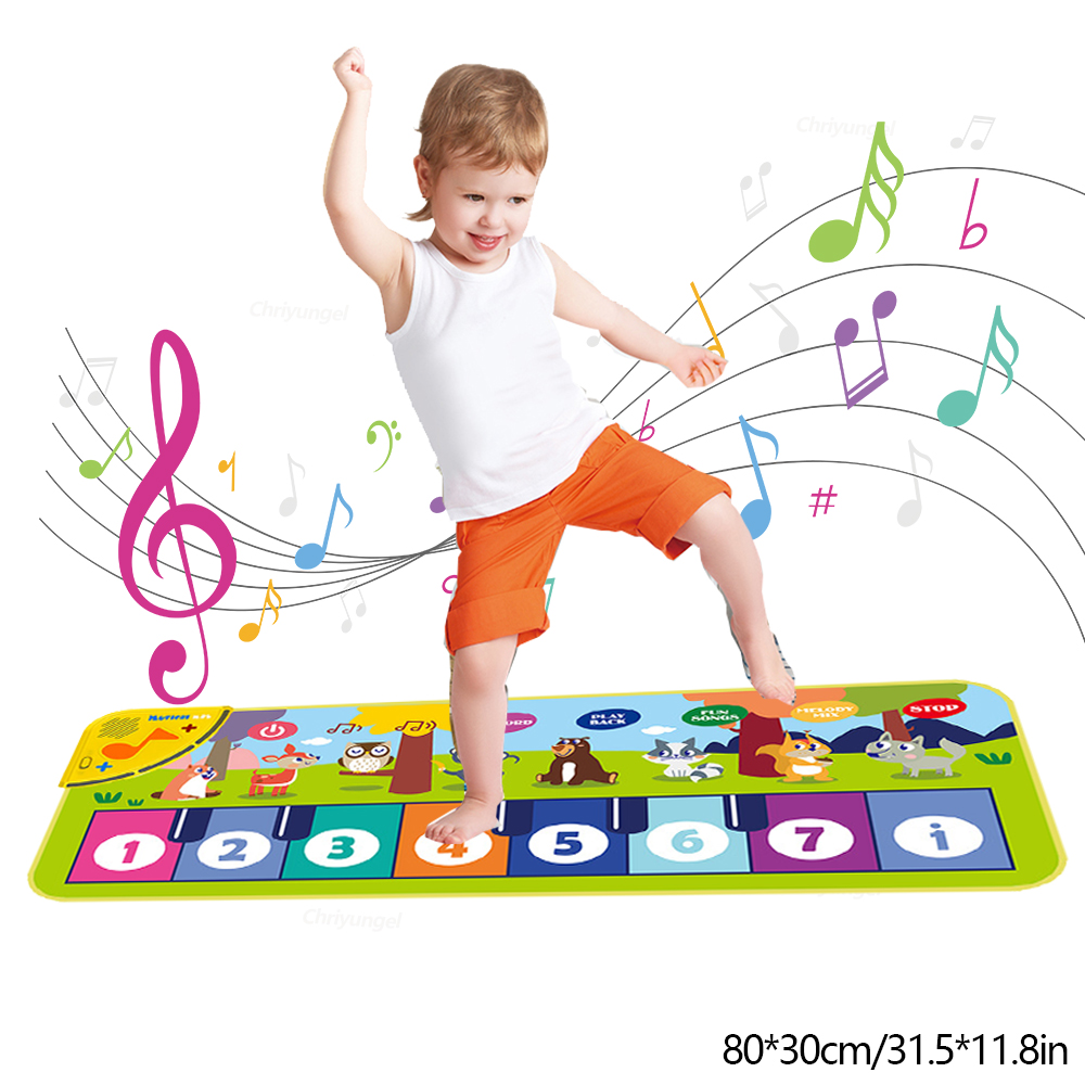 Piano Mat for Kids Kids Toddle – Musical Instruments Names recenzja i cena