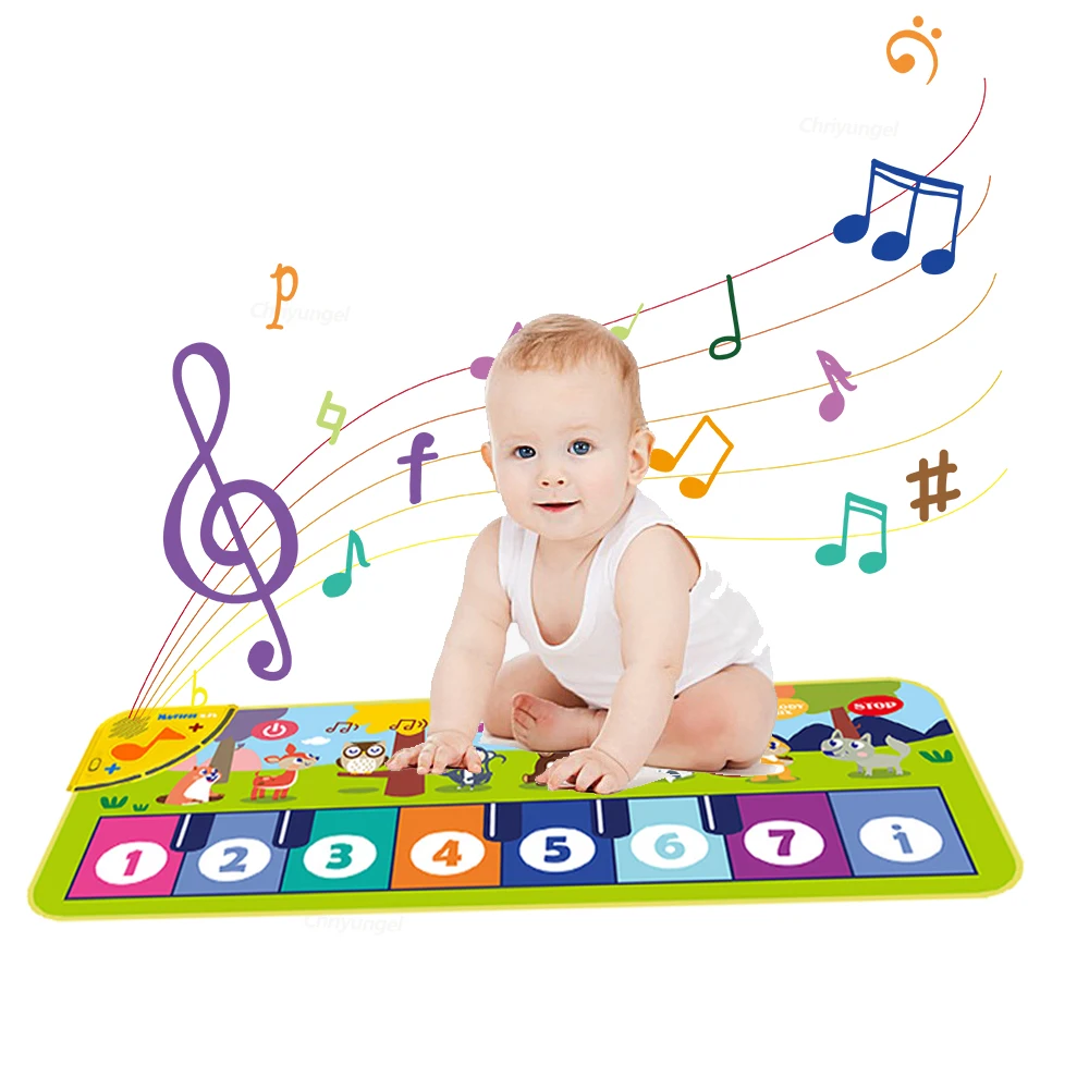 Piano Mat for Kids Kids Toddle – Musical Instruments Names recenzja i cena