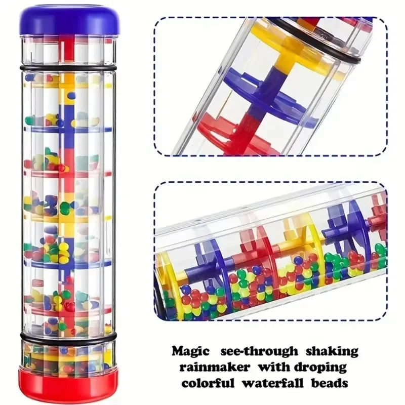 Rainbow Hourglass Rain Stick R – A Musical Instrument You Shake recenzja i cena