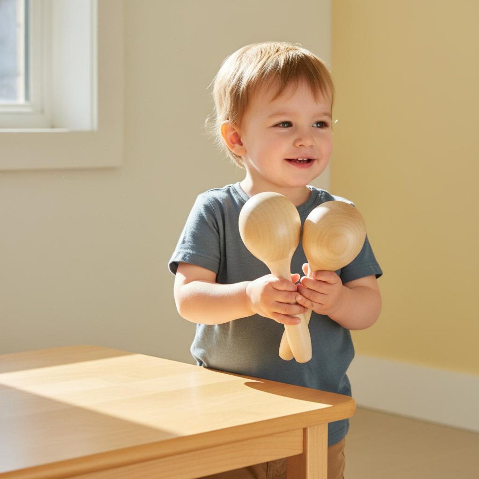 2 Pieces Wooden Maraca Educati – A Musical Instrument You Shake recenzja i cena