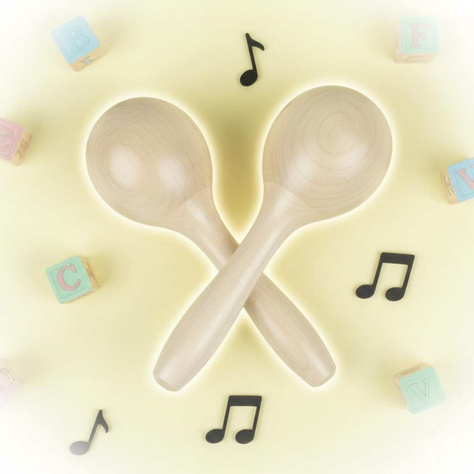 2 Pieces Wooden Maraca Educati – A Musical Instrument You Shake recenzja i cena