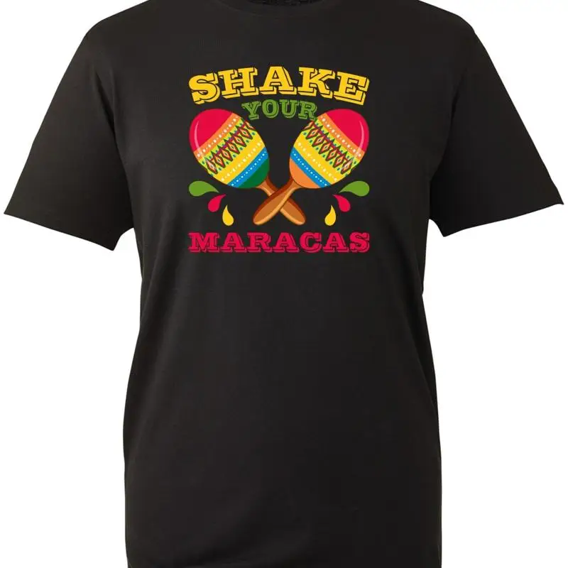 Shake Your Maracas T Shirt Fun – A Musical Instrument You Shake recenzja i cena