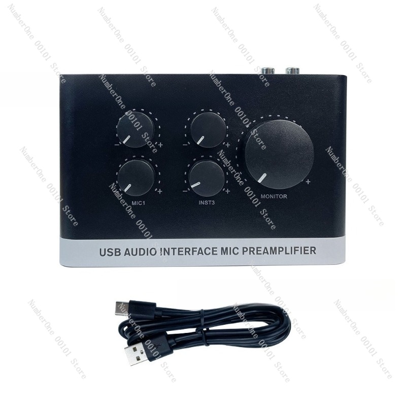 USB External Sound Card with 4 – Musical Instrument Video recenzja i cena