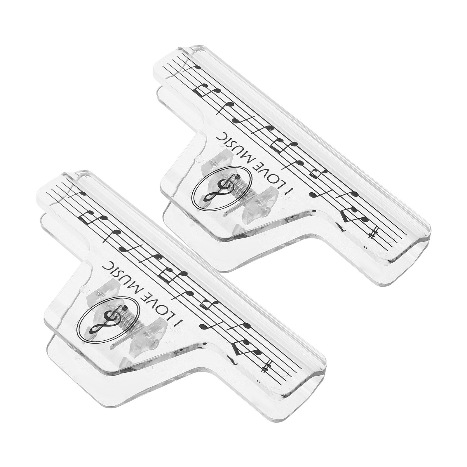 2Pcs Transparent Plastic Music – Musical Instrument Book recenzja i cena