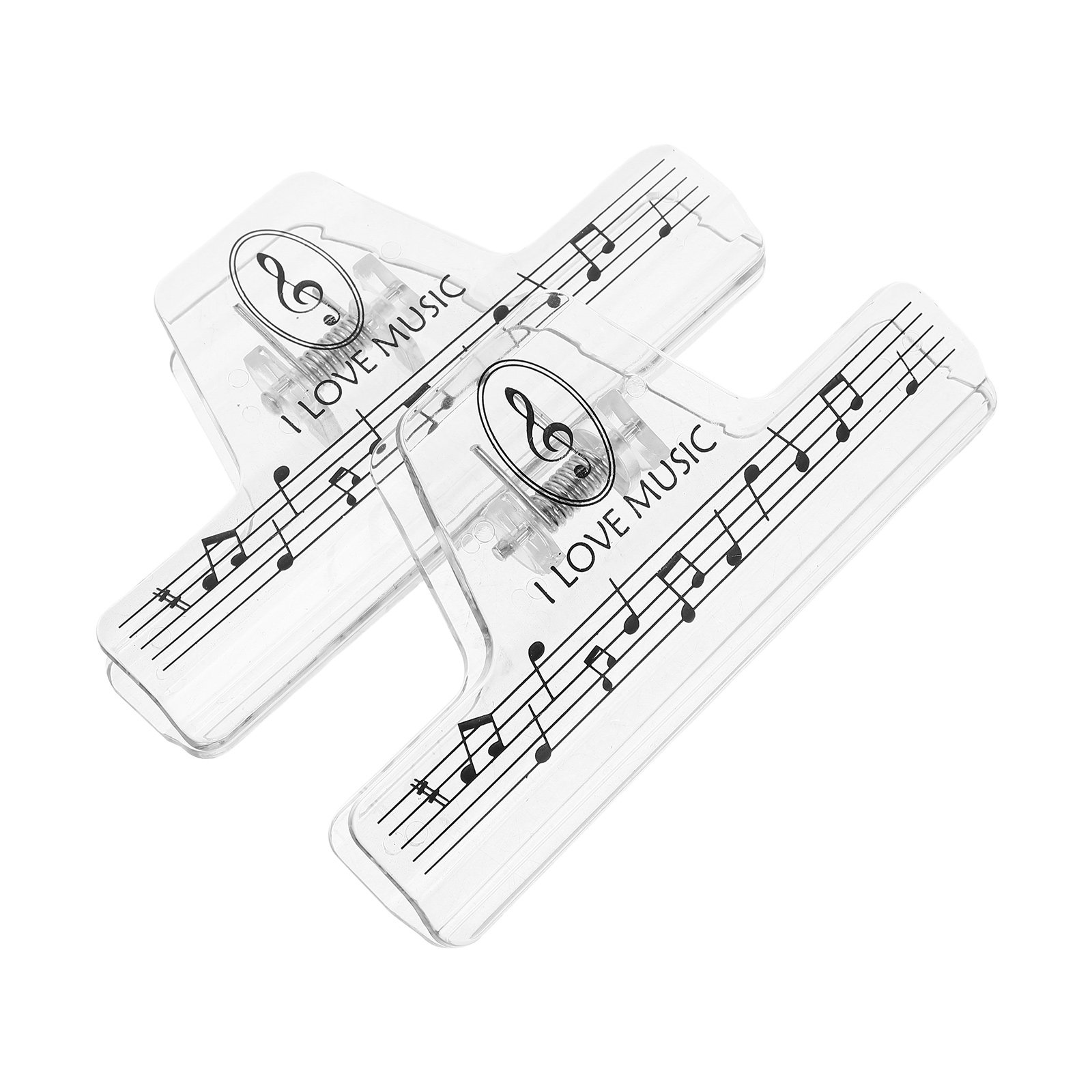 2Pcs Transparent Plastic Music – Musical Instrument Book recenzja i cena