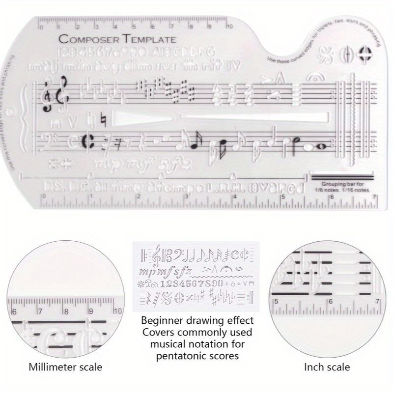 Multifunctional Five Line Staf – Musical Instrument In Drawing recenzja i cena