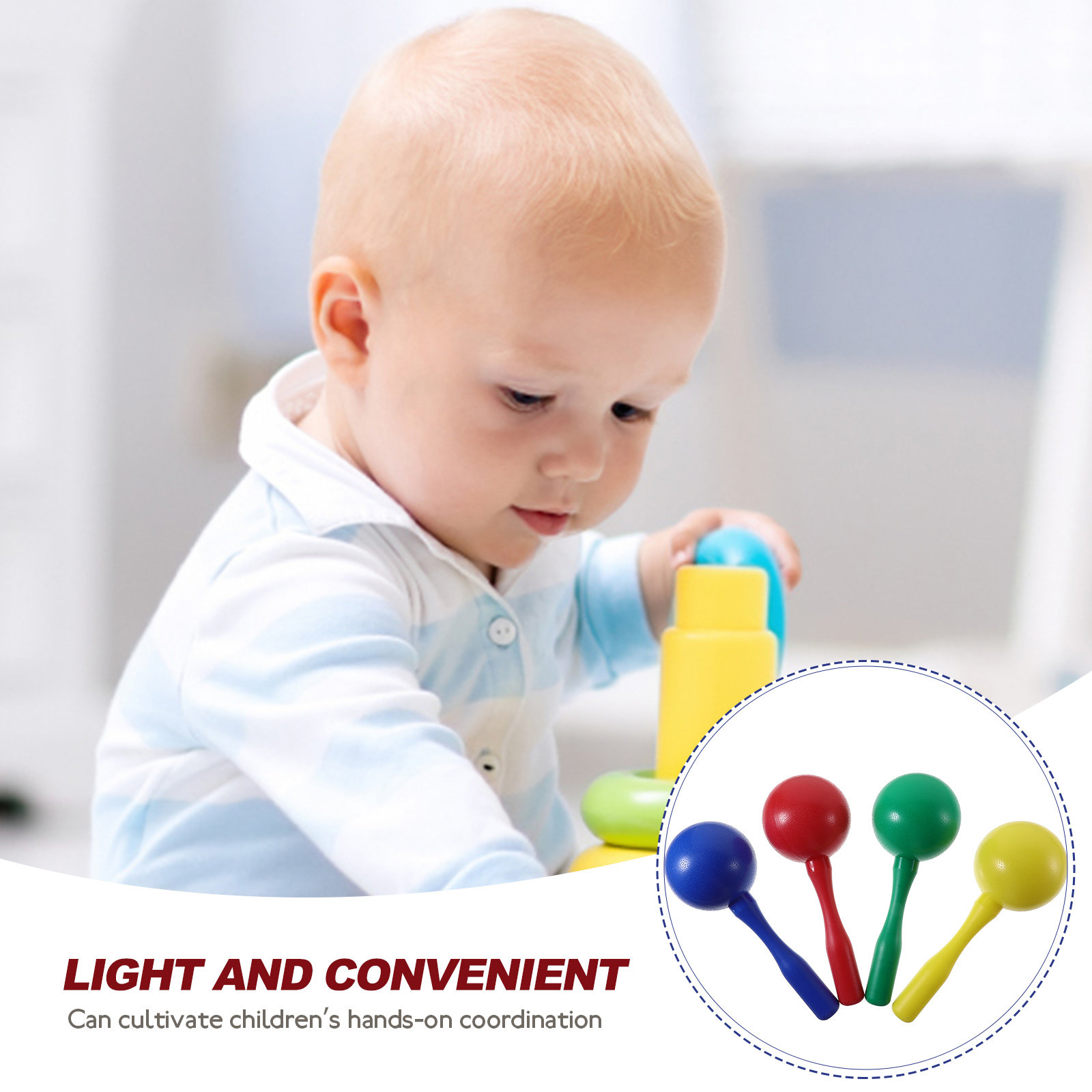8Pcs Shaking Maracas Musical E – A Musical Instrument You Shake recenzja i cena