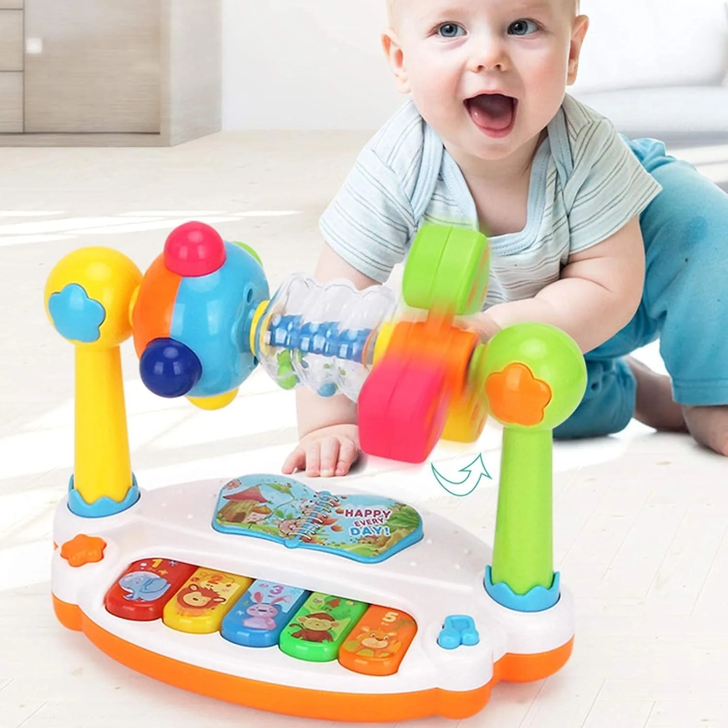 Baby Toys Drum Piano Keys Musi – Musical Instruments Names recenzja i cena