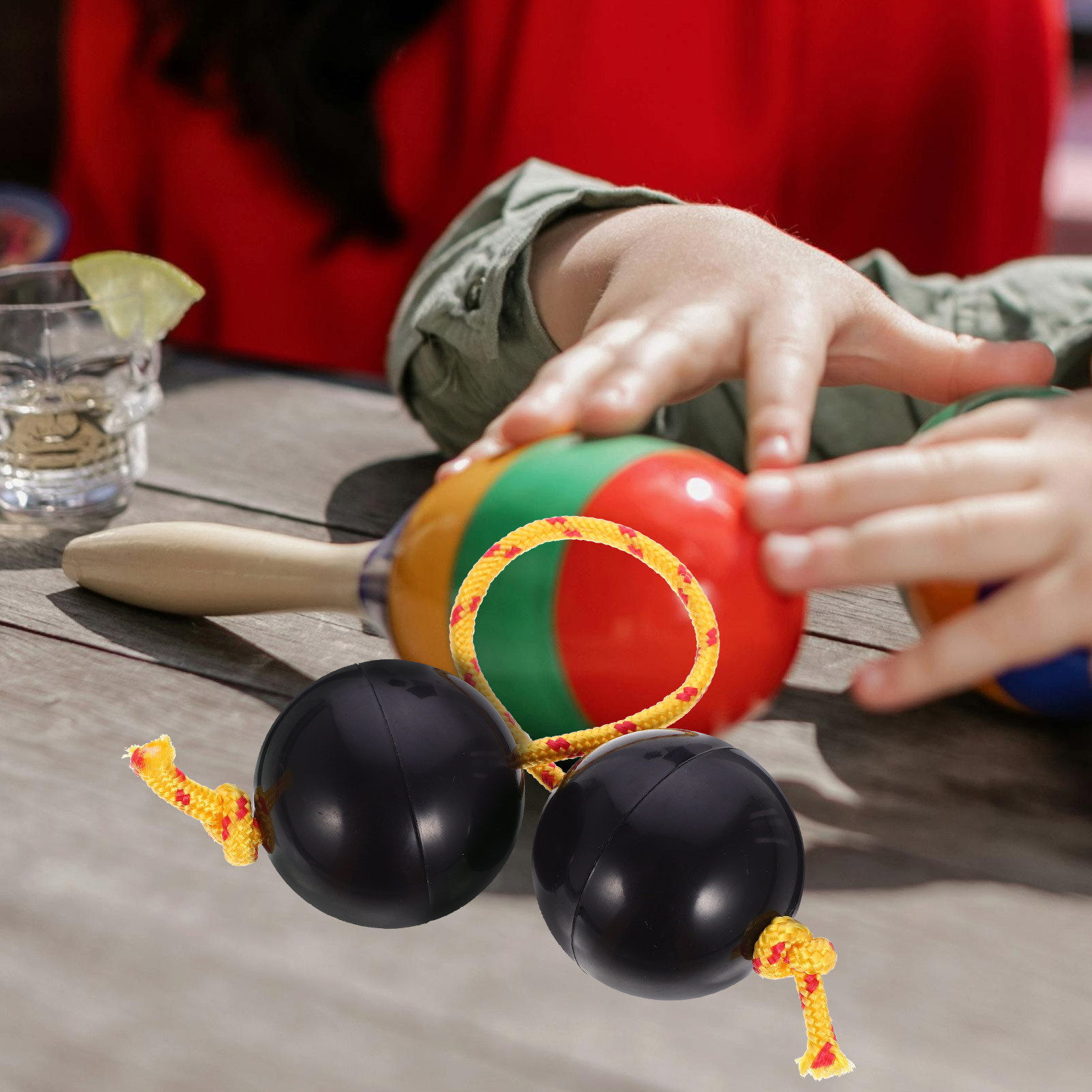 2Pairs African Shaking Ball In – A Musical Instrument You Shake recenzja i cena