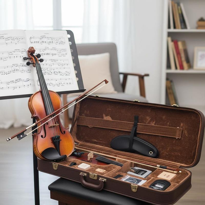 Fiddle 1/2 Size For Practice S – Musical Instrument Fiddle recenzja i cena