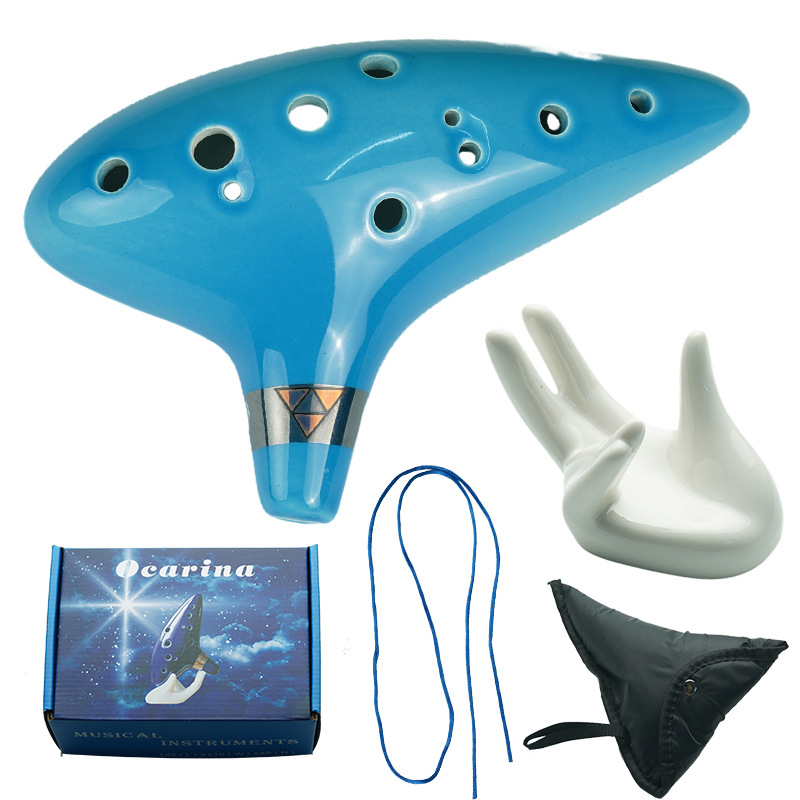 Ocarina,12 Tones Alto C Cerami – Musical Instrument Book recenzja i cena