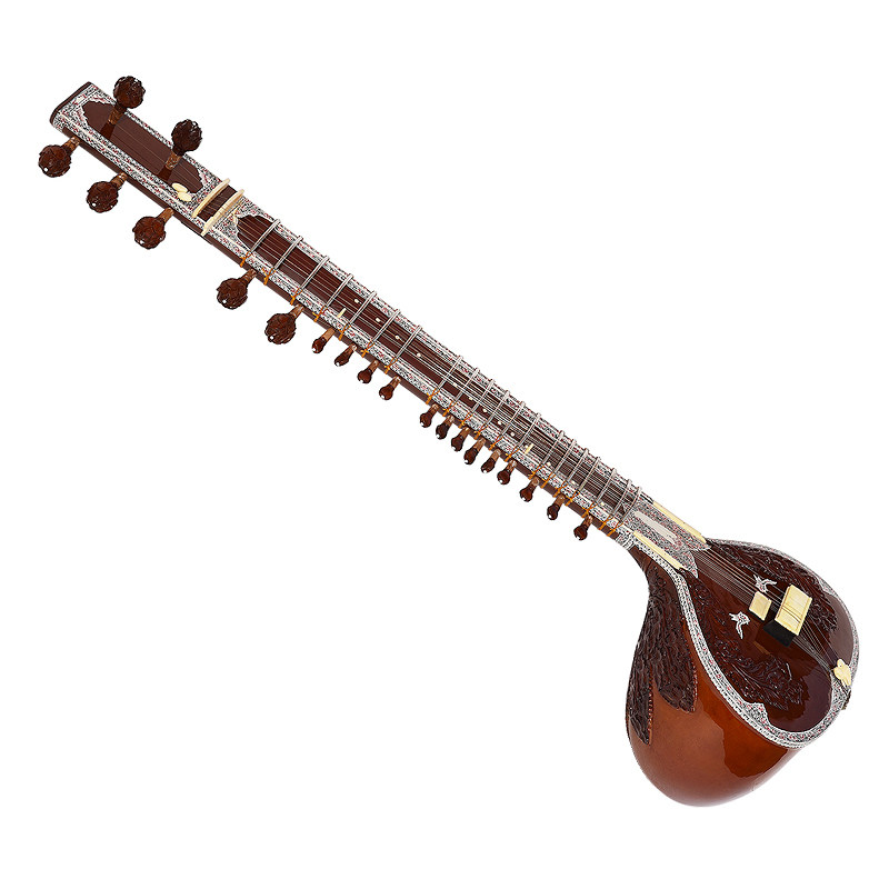Indian sitar classical hand-ca – Musical Instrument Sitar recenzja i cena
