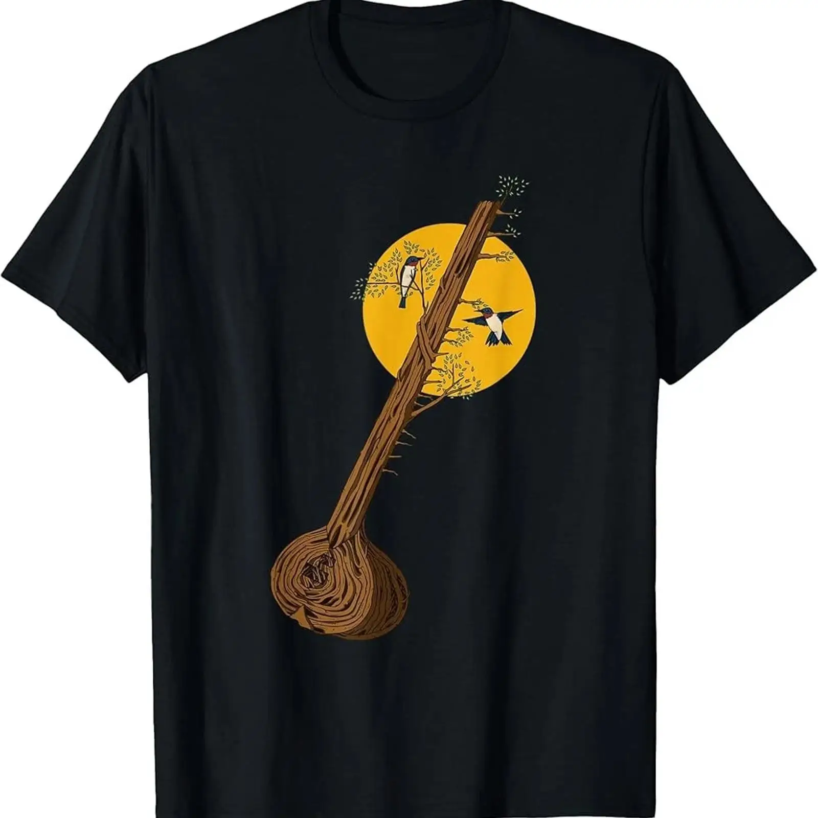 Sitar InstrumenT T Shirt Tree  – Musical Instrument Sitar recenzja i cena