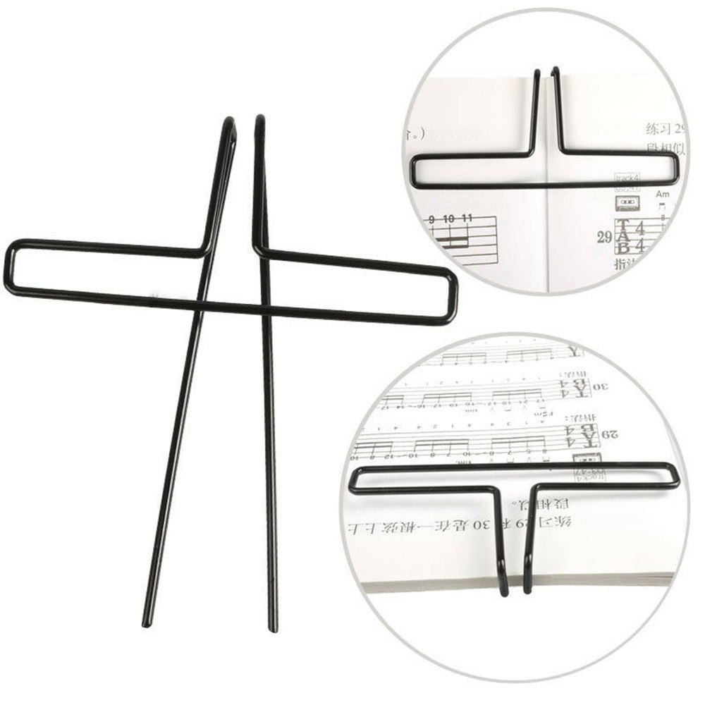 Metal music score clip; guitar – Musical Instrument Book recenzja i cena
