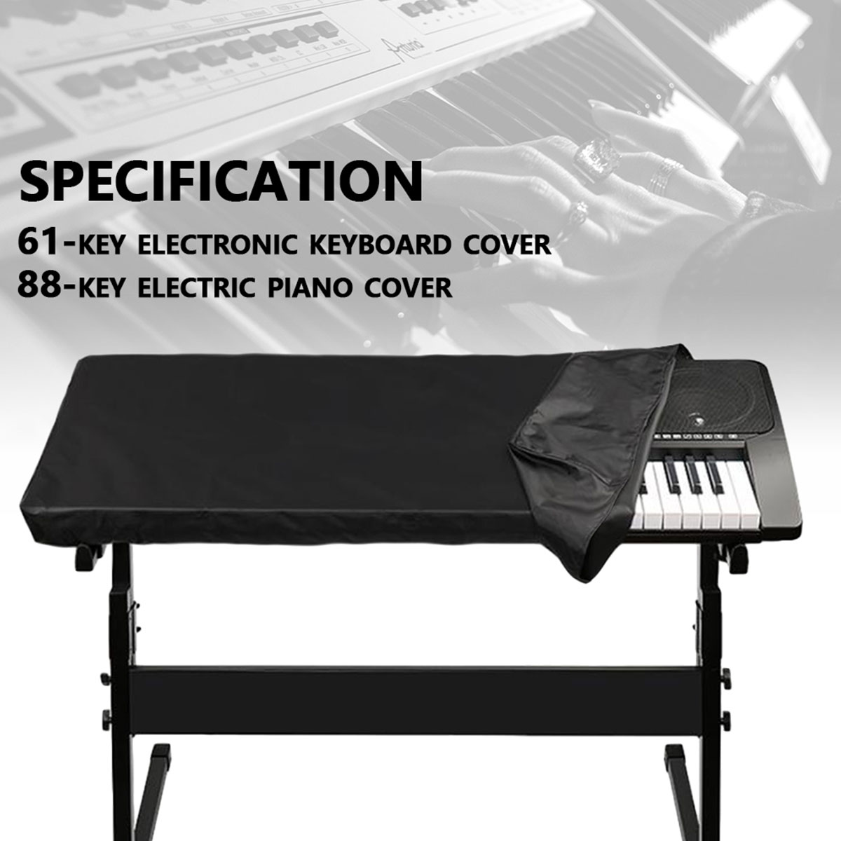 61/88-Key Electronic Piano Cov – Musical Instruments Names recenzja i cena