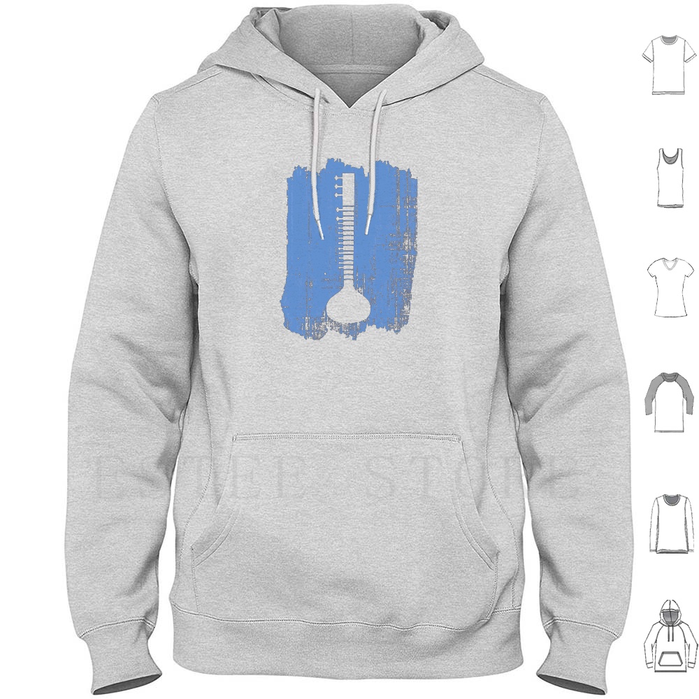 Indian Sitar Hoodies Idea Ukul – Musical Instrument Sitar recenzja i cena