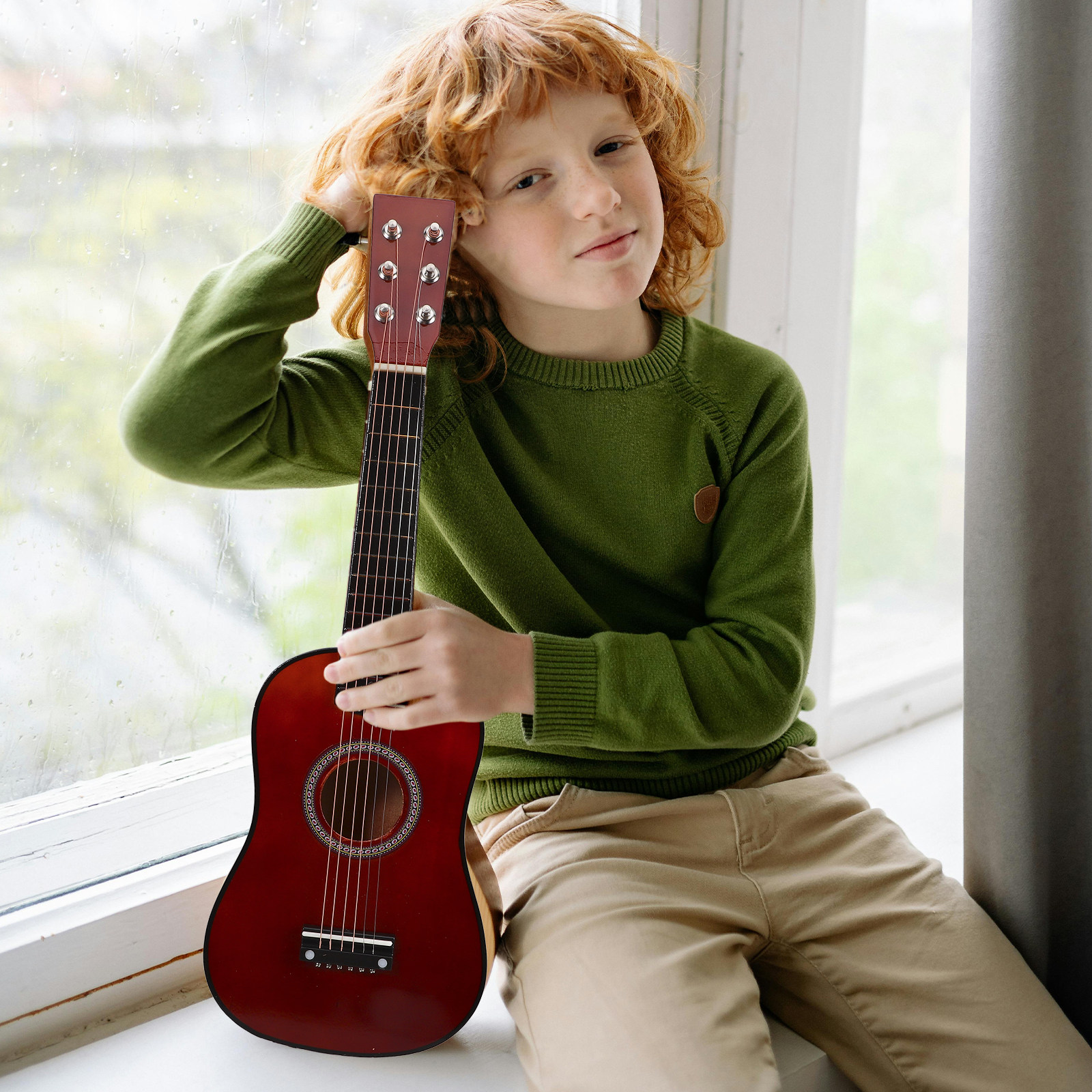 1Pcs 23 Inch Kids Folk Acousti – Musical Instrument Easy To Learn recenzja i cena