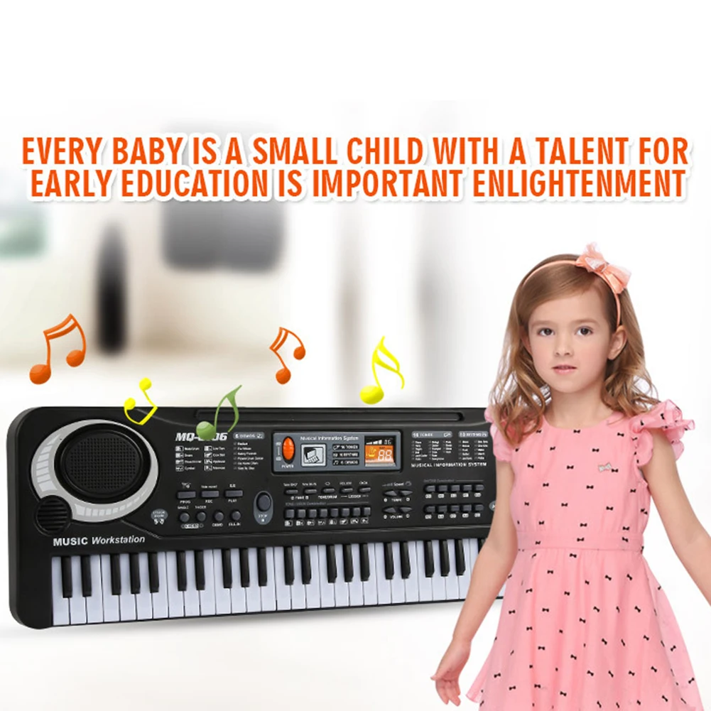 Kids Electronic Piano Keyboard – Musical Instruments Names recenzja i cena