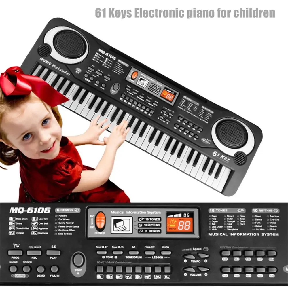 Kids Electronic Piano Keyboard – Musical Instruments Names recenzja i cena