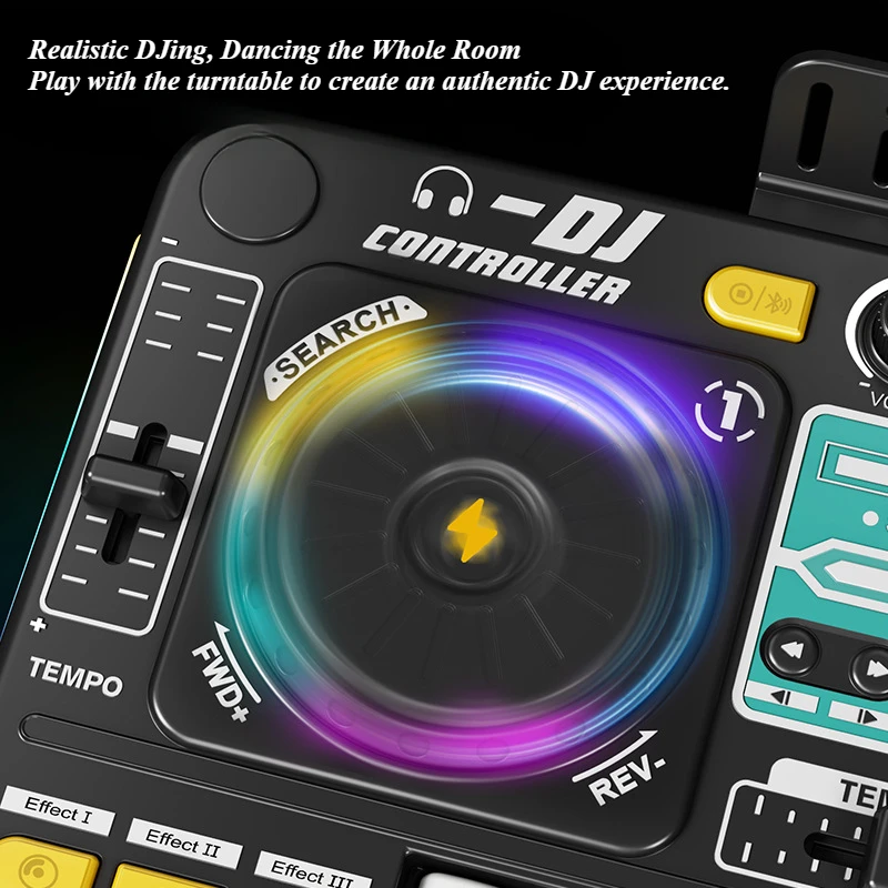 Kid DJ Mixer with Microphone E – Musical Instruments Names recenzja i cena
