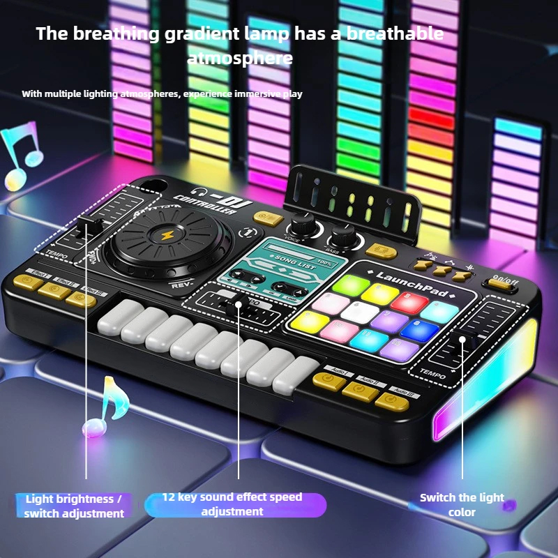 Kid DJ Mixer with Microphone E – Musical Instruments Names recenzja i cena