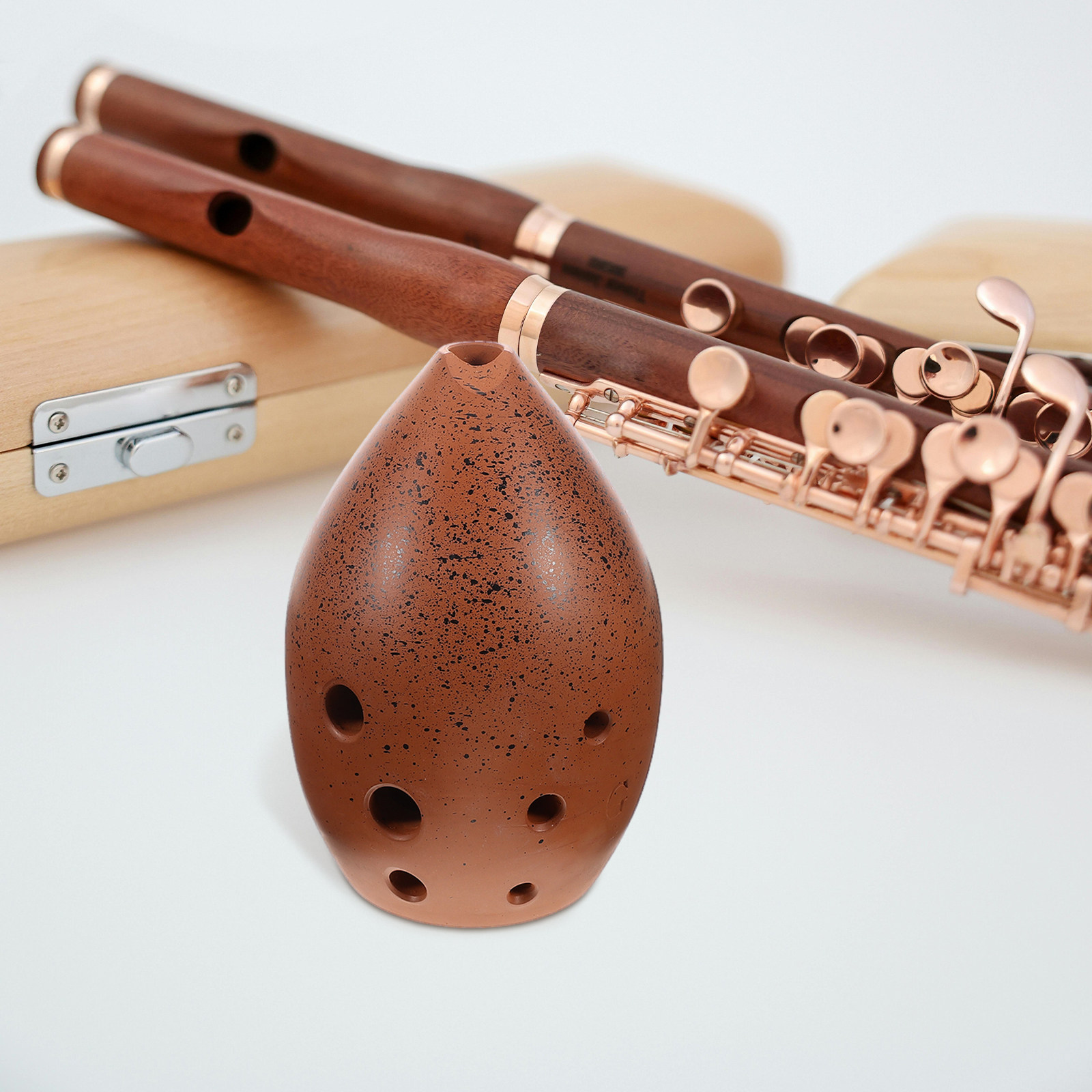 8 Hole Ceramic Ocarina Chinese – Musical Instrument Xun recenzja i cena