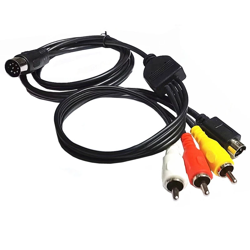 Din 8 Pin to S-video 4P Male 3 – Musical Instrument Video recenzja i cena