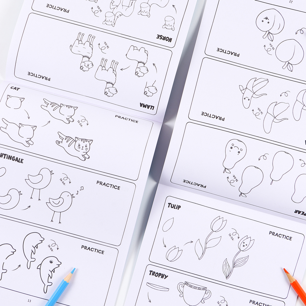 13pcs 200+ Easy Art Tutorials, – Musical Instrument Easy To Learn recenzja i cena