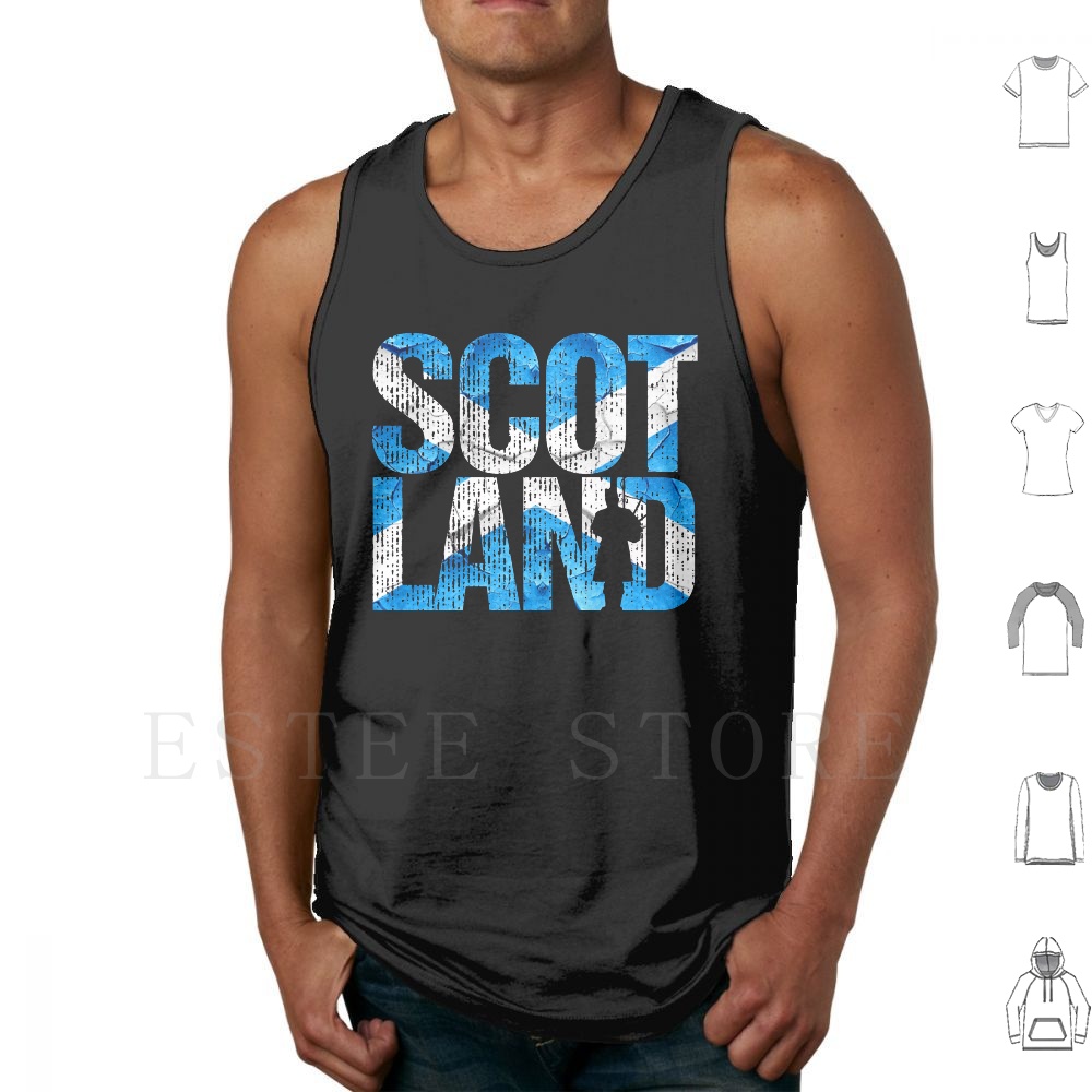 Scotland Pride Tank Tops Vest  – Musical Instrument Of Scotland recenzja i cena