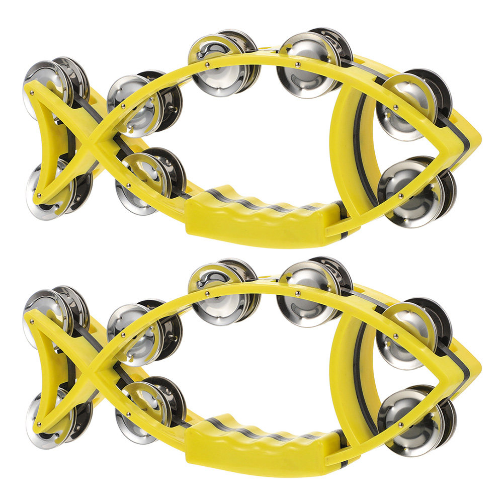 2Pcs Hand Shaking Bells Fish D – A Musical Instrument You Shake recenzja i cena